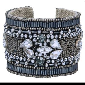 Sam DuPont Glam Devi Cuff Beaded Bracelet